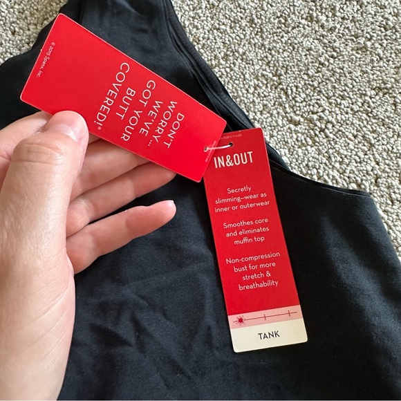 Spanx Shapewear Tank Top Black Size 2X - Picture 2 of 8